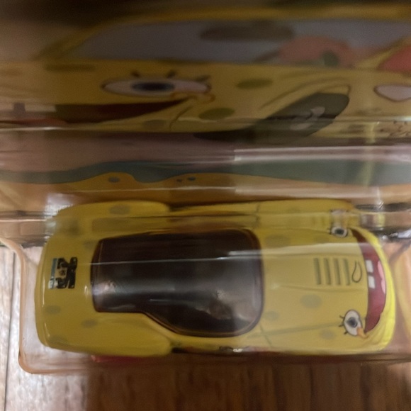 •HOT WHEELS•NWT SPONGEBOB 25TH ANNIVERSARY HOT WHEELS TOY CAR 8+ YEARS OLD - Picture 7 of 7